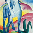 Cavallo blu I